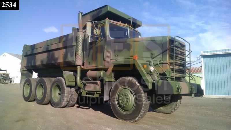 M917 20 Ton 8x6 Military Dump Truck (D-300-79) - Rebuilt/Reconditioned